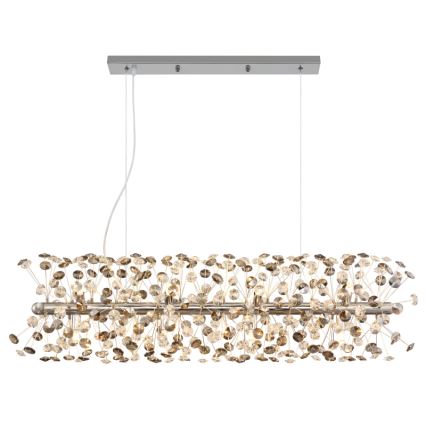 Globo - LED lustra uz troses 12xG9/3,5W/230V spīdīgs hroms