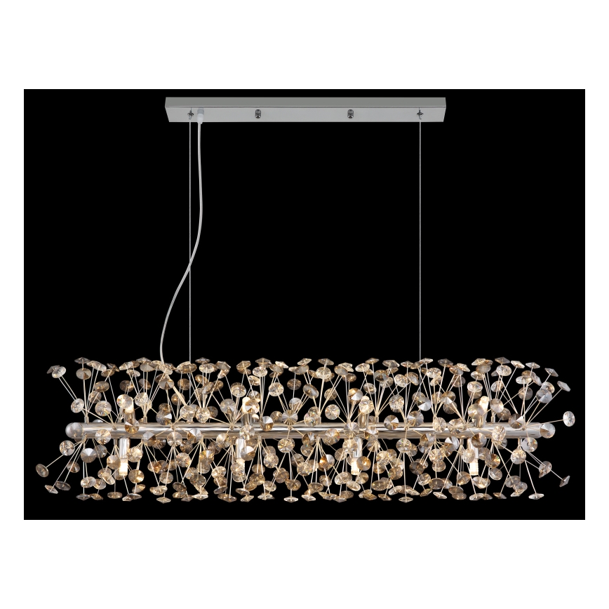 Globo - LED lustra uz troses 12xG9/3,5W/230V spīdīgs hroms