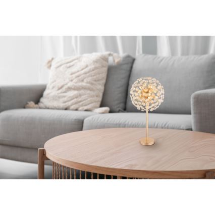 Globo - LED Galda lampa 8xG9/3,5W/230V zelta