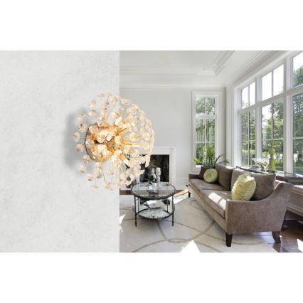 Globo - LED sienas lampa 6xG9/3,5W/230V zelta