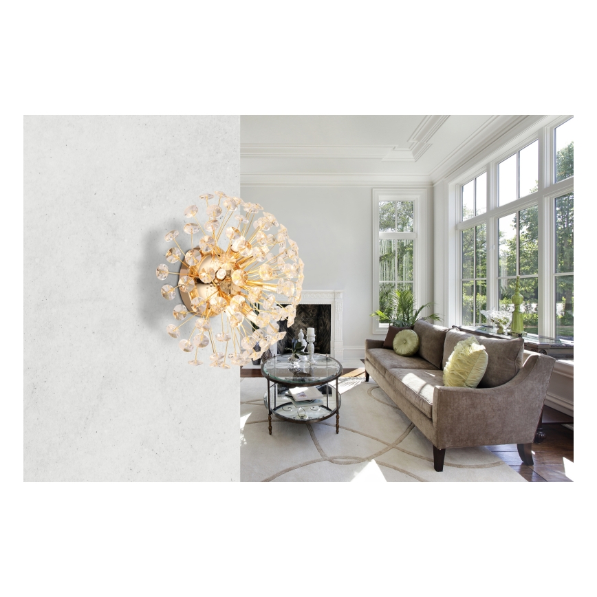 Globo - LED sienas lampa 6xG9/3,5W/230V zelta
