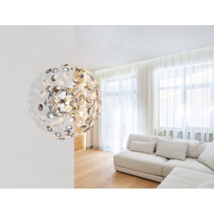 Globo - LED Sienas lampa 6xG9/3,5W/230V spīdīgi hromēts