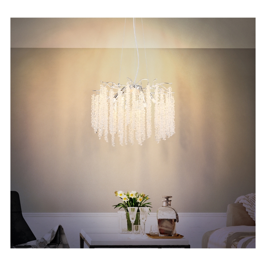 Globo - LED lustra uz troses 6xG9/8W/230V