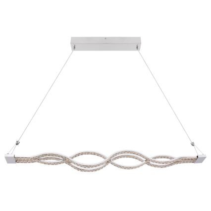 Globo - LED lustra ar regulējamu spilgtumu uz troses LED/30W/230V + ar tālvadības pulti