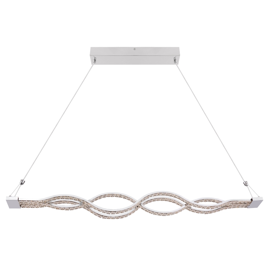 Globo - LED lustra ar regulējamu spilgtumu uz troses LED/30W/230V + ar tālvadības pulti