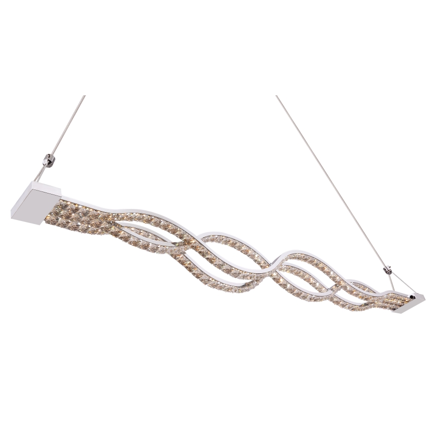 Globo - LED lustra ar regulējamu spilgtumu uz troses LED/30W/230V + ar tālvadības pulti