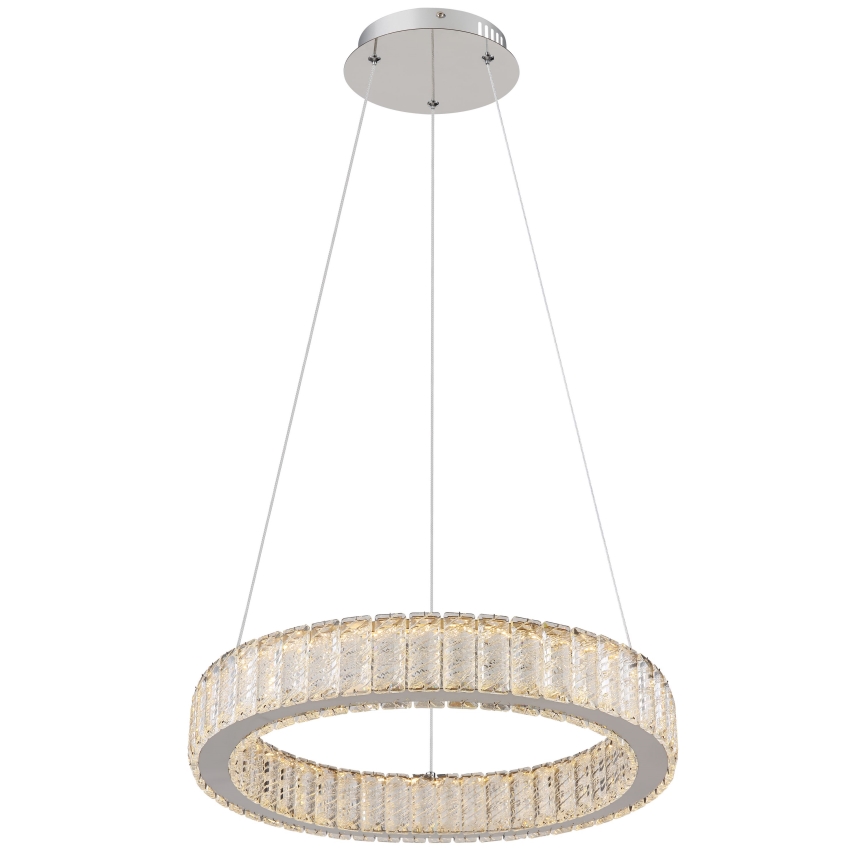 Globo - LED regulējams lustra ar kabeli LED/50W/230V 2700-6000K diametrs 50 cm + tālvadības pults