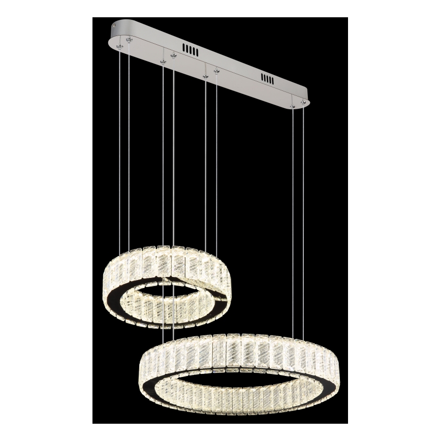 Globo - LED regulējams lustra ar vadu LED/80W/230V 2700-6000K + tālvadības pults
