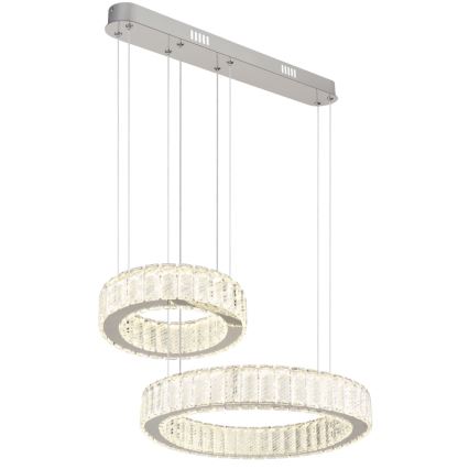 Globo - LED regulējams lustra ar vadu LED/80W/230V 2700-6000K + tālvadības pults