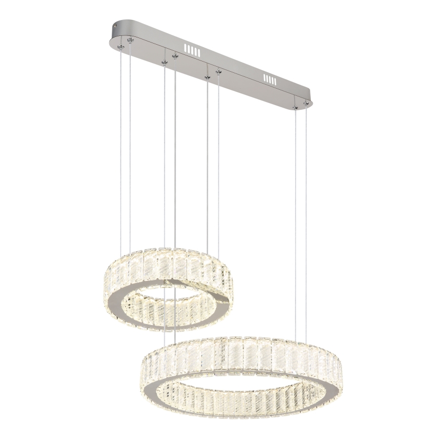 Globo - LED regulējams lustra ar vadu LED/80W/230V 2700-6000K + tālvadības pults