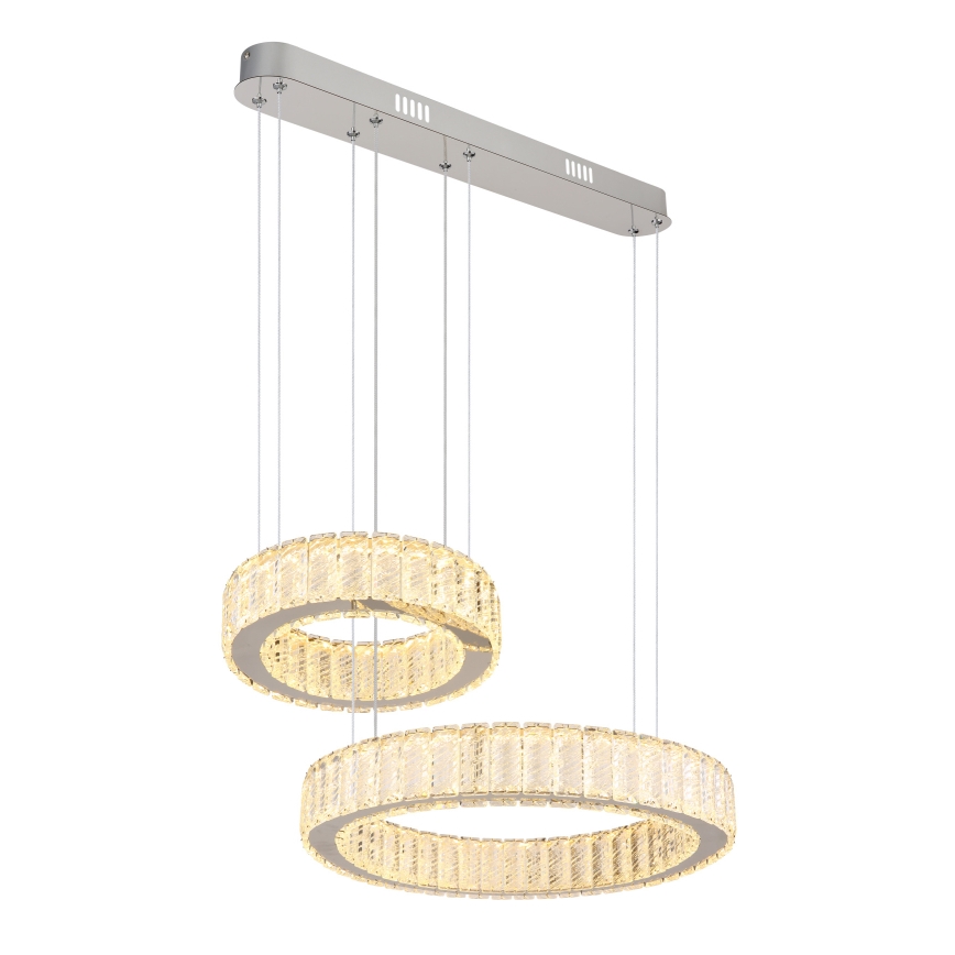 Globo - LED regulējams lustra ar vadu LED/80W/230V 2700-6000K + tālvadības pults