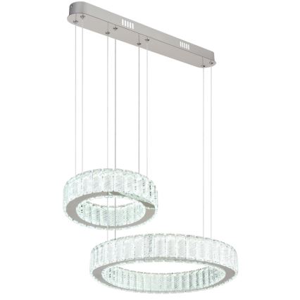 Globo - LED regulējams lustra ar vadu LED/80W/230V 2700-6000K + tālvadības pults