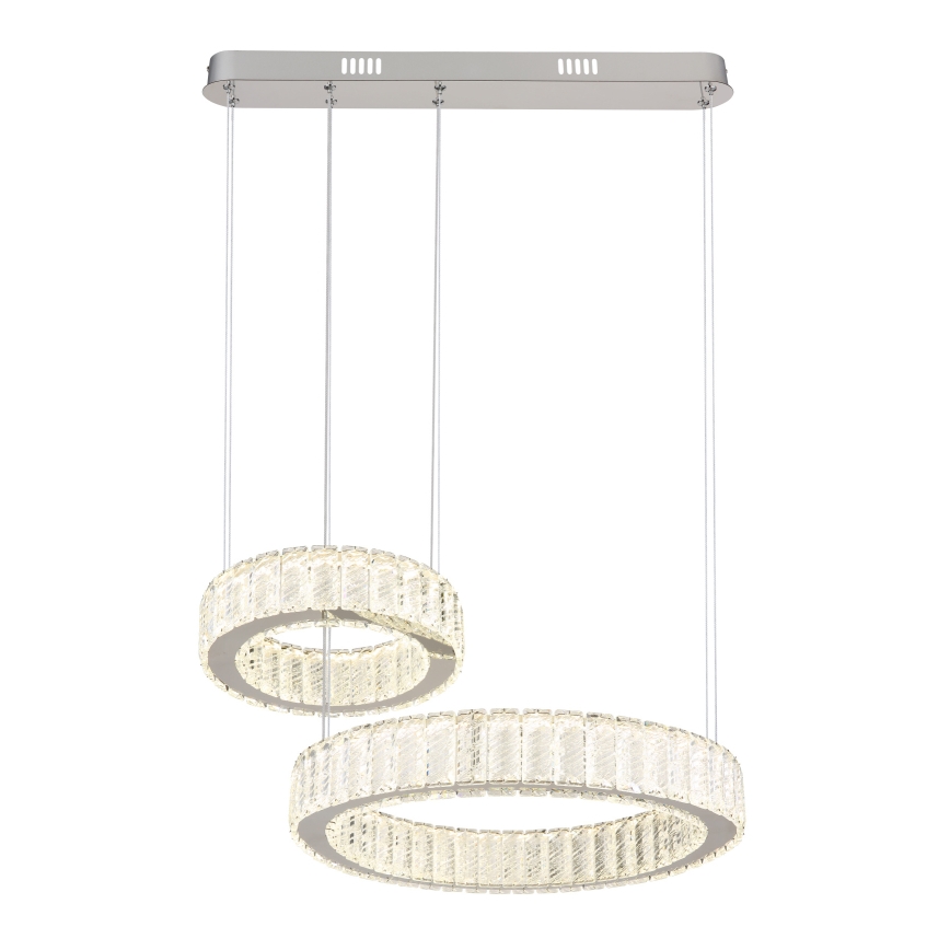 Globo - LED regulējams lustra ar vadu LED/80W/230V 2700-6000K + tālvadības pults