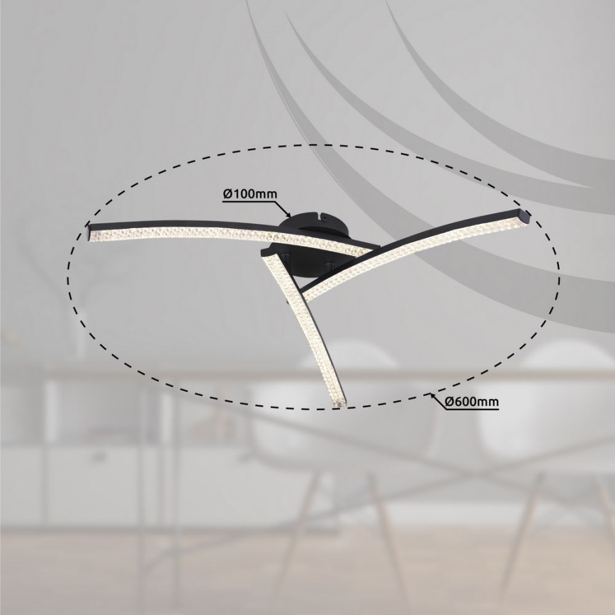 Globo - LED virsmas griestu lampa LED/18W/230V 2700/4000/6000K