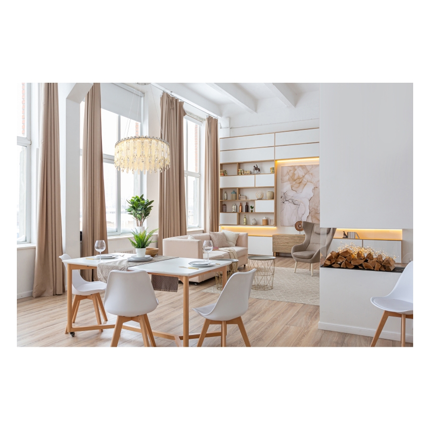 Globo - LED lustra uz troses LED/58W/230V 2700-6000K + tālvadība
