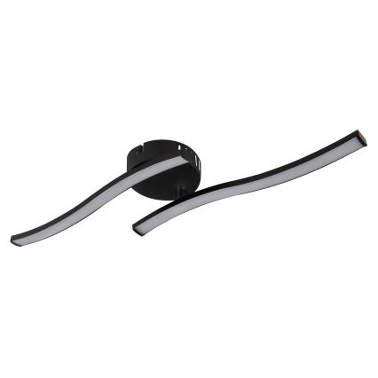 Globo - LED Virsapmetuma lustra LED/12W/230V 3000K melna