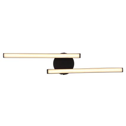 Globo - LED Virsapmetuma lustra LED/12W/230V 3000K melna