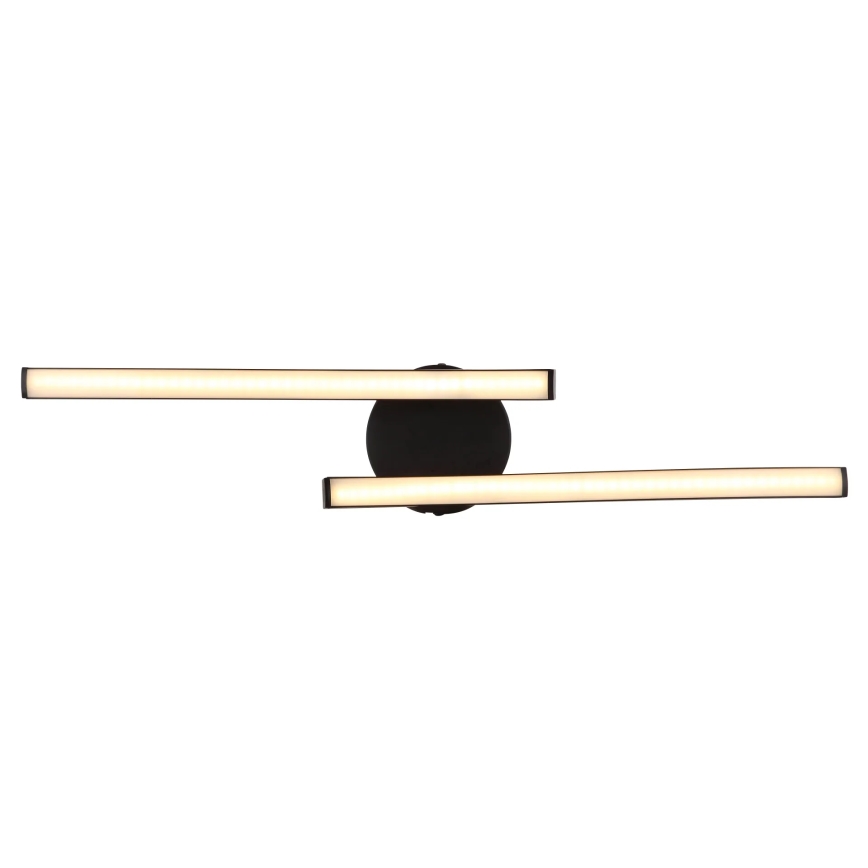 Globo - LED Virsapmetuma lustra LED/12W/230V 3000K melna