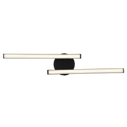 Globo - LED Griestu lampa 2xLED/6W/230V melna