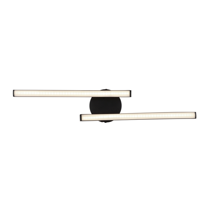 Globo - LED Griestu lampa 2xLED/6W/230V melna