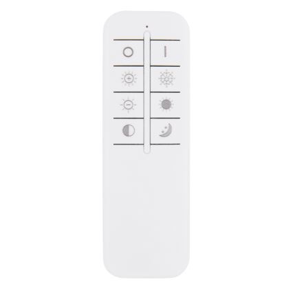 Globo - LED Aptumšojama lustra ar auklu LED/55W/230V 2700-6000K melna + tālvadības pults