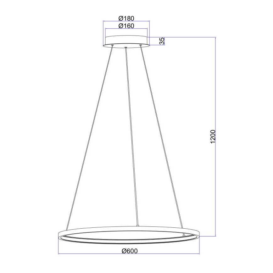 Globo - LED Lustra uz auklas LED/29W/230V