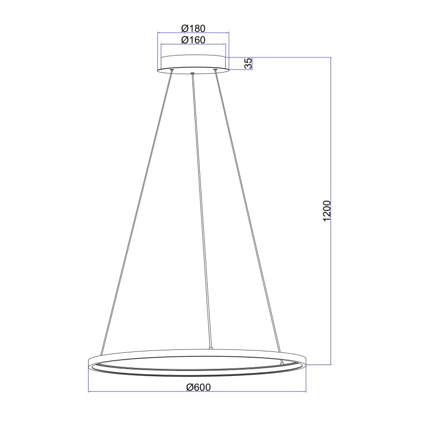 Globo - LED Lustra uz auklas LED/29W/230V