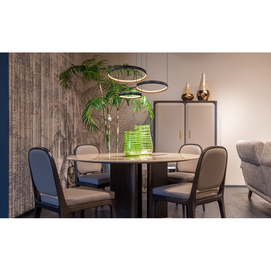 Globo - LED Aptumšojama lustra ar auklu LED/55W/230V 2700-6000K + tālvadības pults