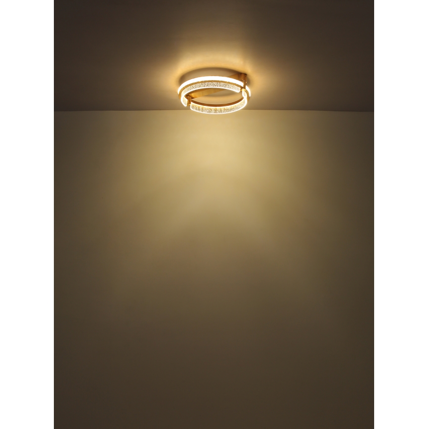 Globo - LED Aptumšojama kristāla griestu lampa LED/36W/230V 2700K-6000K + tālvadības pults