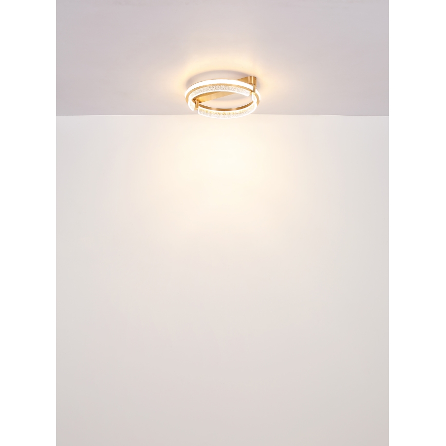 Globo - LED Aptumšojama kristāla griestu lampa LED/36W/230V 2700K-6000K + tālvadības pults