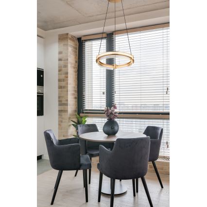 Globo - LED Aptumšojama kristāla lustra ar auklu LED/36W/230V 2700K-6000K + tālvadības pults