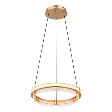 Globo - LED Aptumšojama kristāla lustra ar auklu LED/36W/230V 2700K-6000K + tālvadības pults