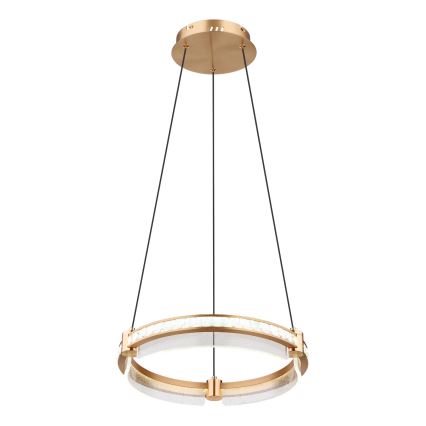 Globo - LED Aptumšojama kristāla lustra ar auklu LED/36W/230V 2700K-6000K + tālvadības pults