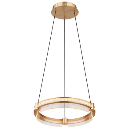 Globo - LED Aptumšojama kristāla lustra ar auklu LED/36W/230V 2700K-6000K + tālvadības pults
