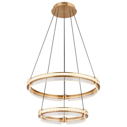 Globo - LED Aptumšojama kristāls lustra ar auklu LED/78W/230V 2700K-6000K + tālvadības pults