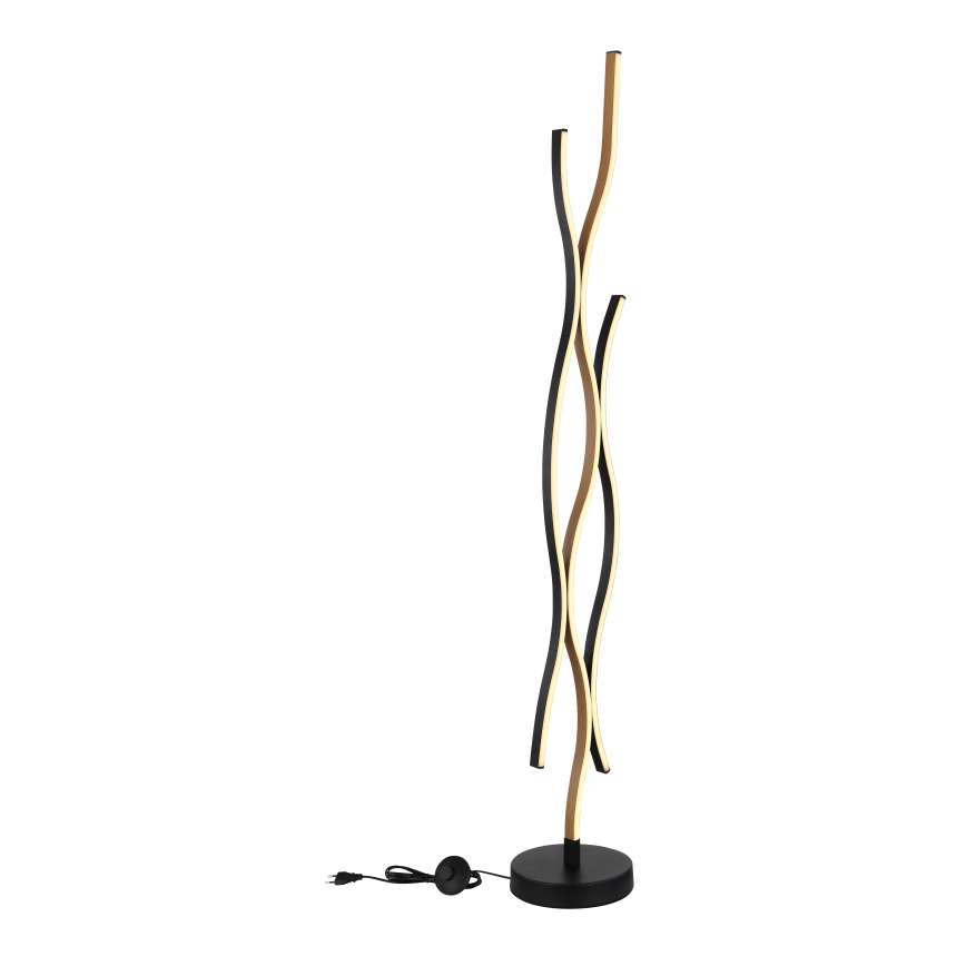 Globo - LED Grīdas stāvlampa LED/28W/230V 3000K melna/zelta