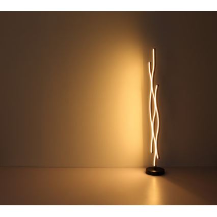 Globo - LED Grīdas stāvlampa LED/28W/230V 3000K melna/zelta