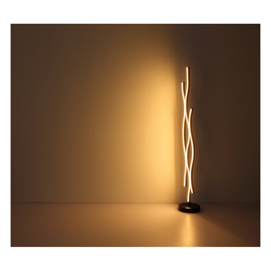 Globo - LED Grīdas stāvlampa LED/28W/230V 3000K melna/zelta