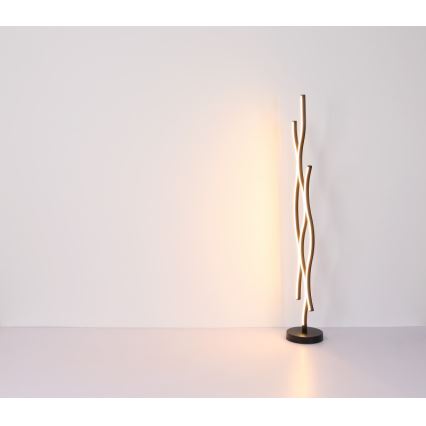 Globo - LED Grīdas stāvlampa LED/28W/230V 3000K melna/zelta