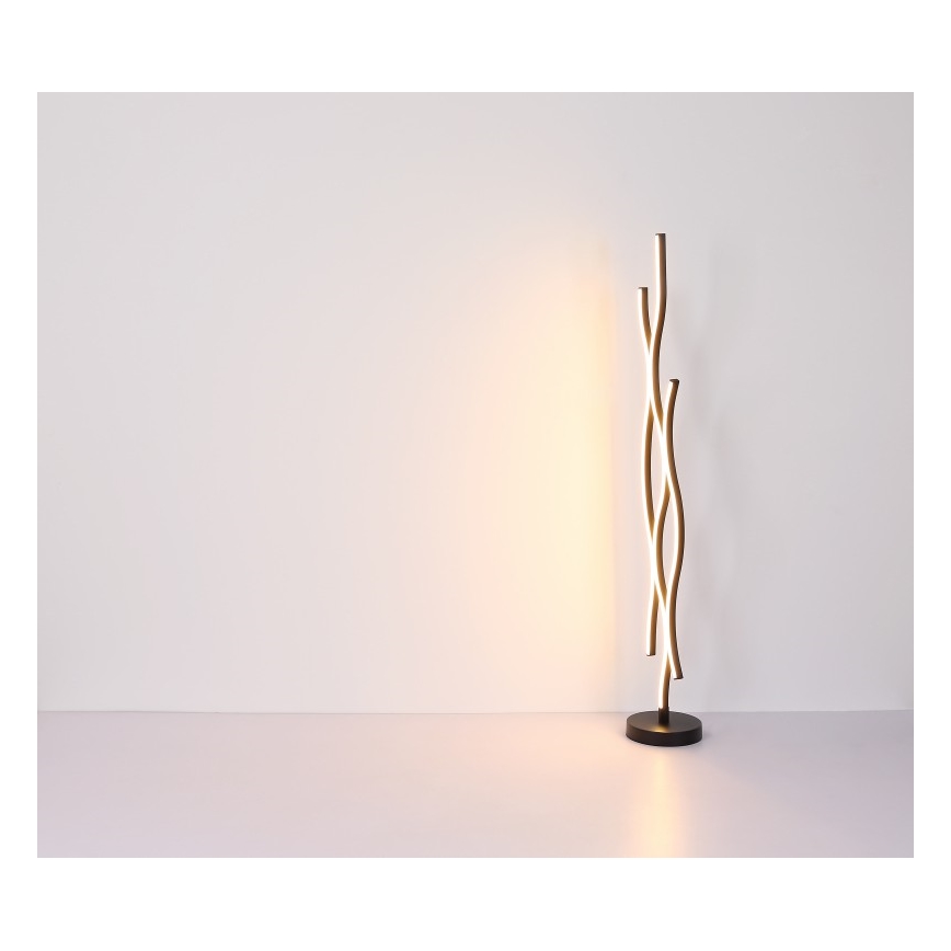 Globo - LED Grīdas stāvlampa LED/28W/230V 3000K melna/zelta