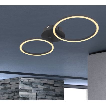 Globo - LED Pie virsmas stiprināma lustra LED/24W/230V