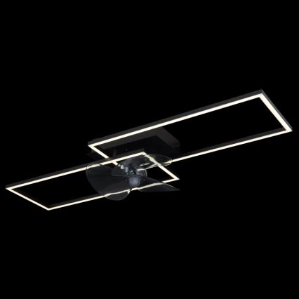 Globo - LED aptumšojama griestu lampa ar ventilatoru LED/38W/230V 3000-6500K + tālvadība