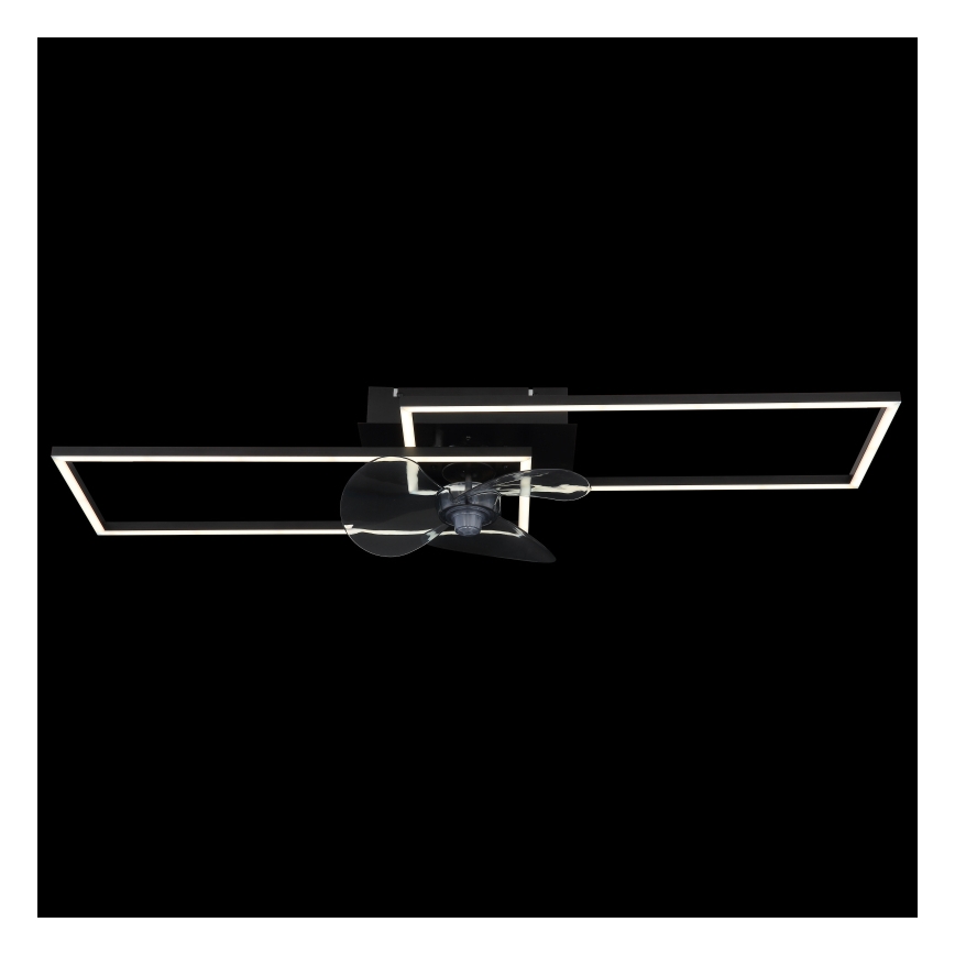 Globo - LED aptumšojama griestu lampa ar ventilatoru LED/38W/230V 3000-6500K + tālvadība