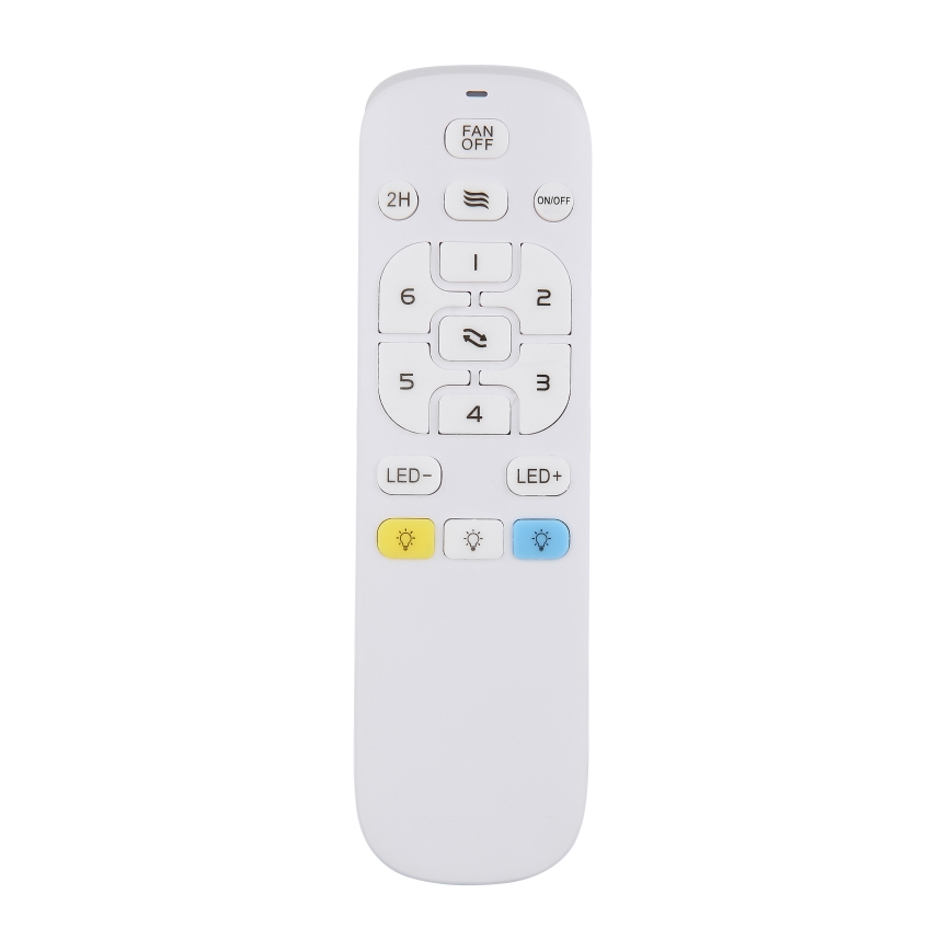 Globo - LED aptumšojama griestu lampa ar ventilatoru LED/38W/230V 3000-6500K + tālvadība