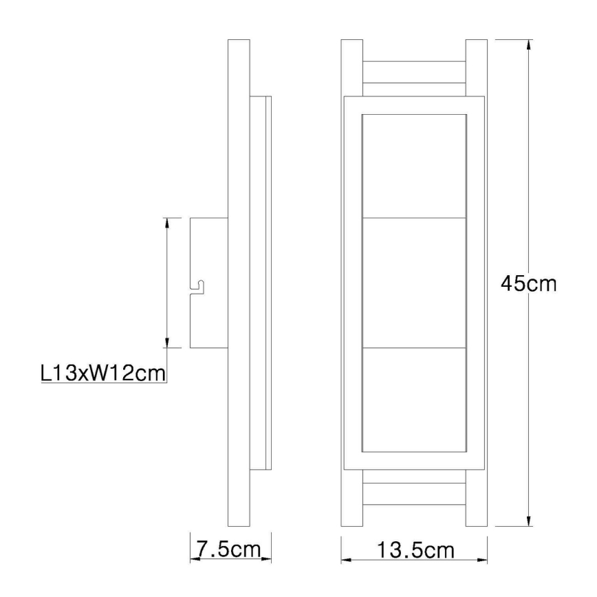 Globo - LED Sienas lampa LED/10W/230V