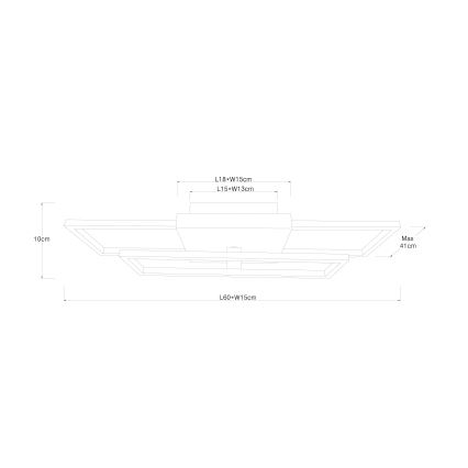 Globo - LED Griestu lampa LED/18W/230V