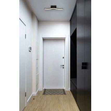 Globo - LED Virsapmetuma lustra LED/6W/230V 3000K melna