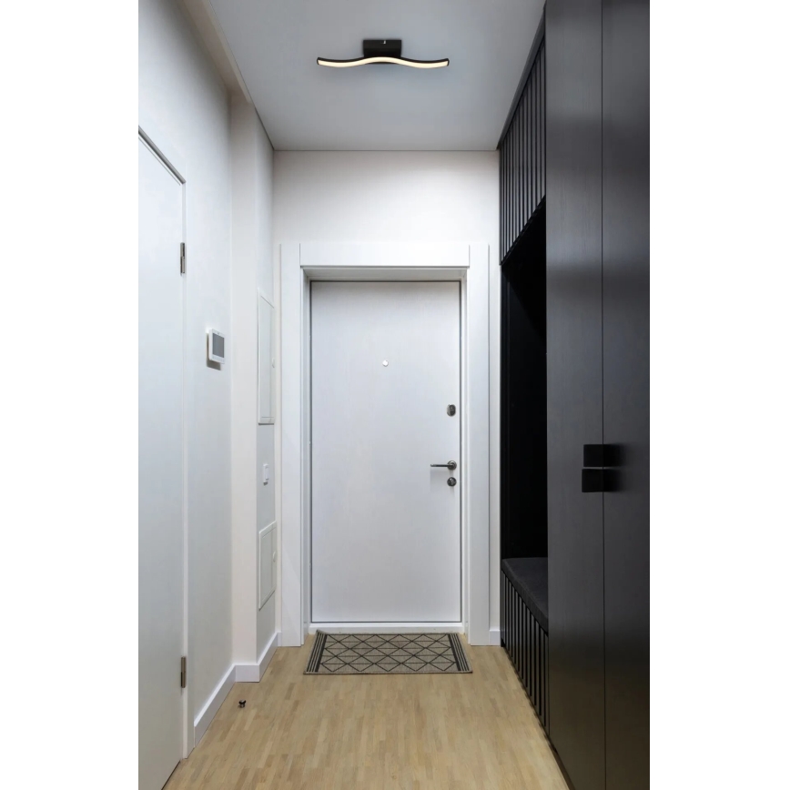 Globo - LED Virsapmetuma lustra LED/6W/230V 3000K melna