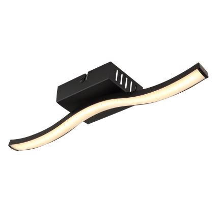 Globo - LED Virsapmetuma lustra LED/6W/230V 3000K melna