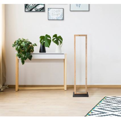 Globo 67287S - LED grīdas lampa MANDERA LED/24W/230V brūna/melna